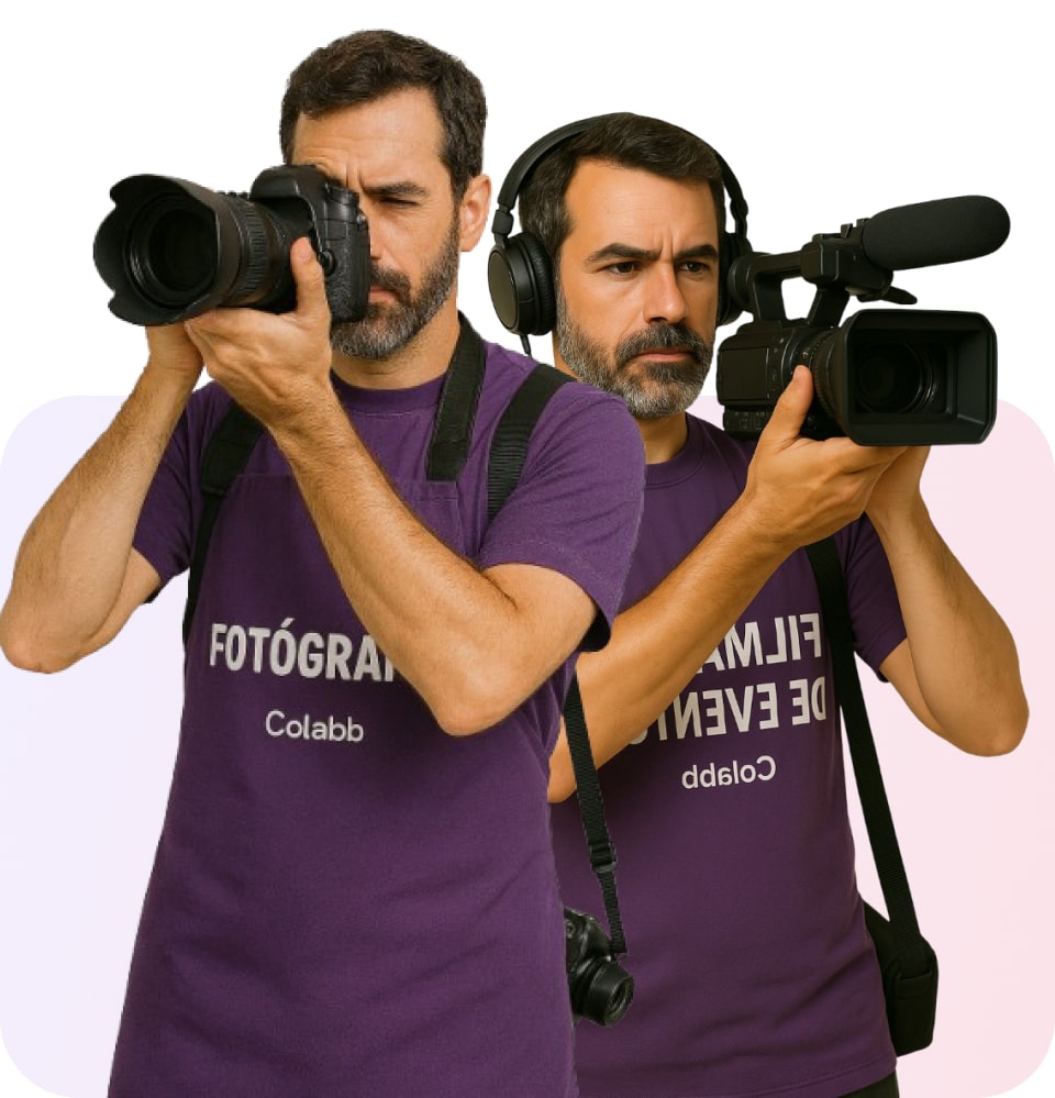 Fotógrafo e filmagem